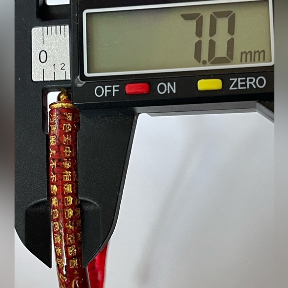 Cinnabar Mantra Bracelet High Quality Cinnabar Cord Bracelet - Picture 7 of 8